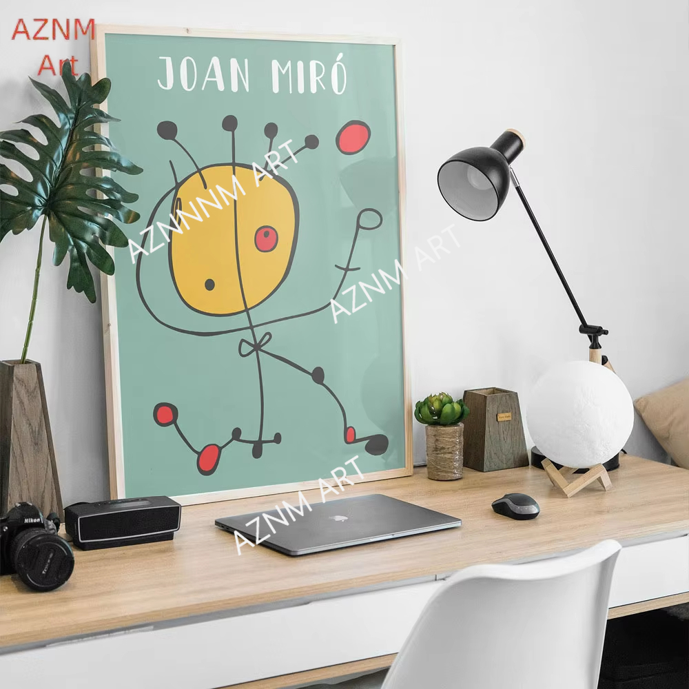 Art Craft Kitchen - Joan Miro Abstract Art Vintage Posters