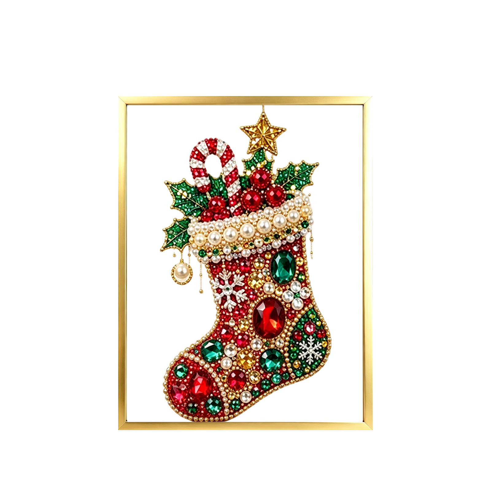 Art And Craft For Xmas - Christmas DIY Diamond Painting Kit For