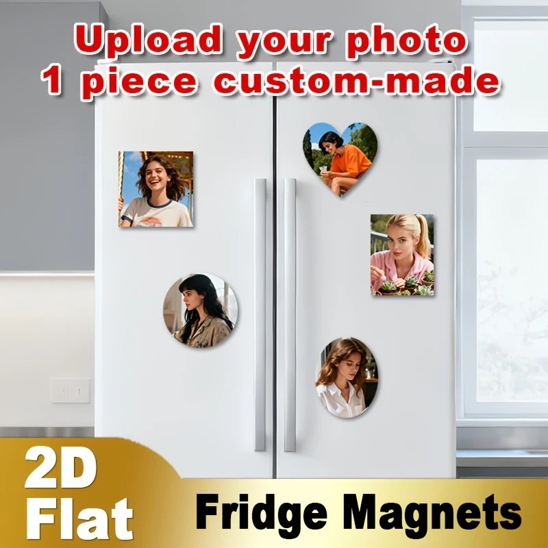 Art Craft Kitchen - Custom Photo Fridge Magnet 2D Flat
