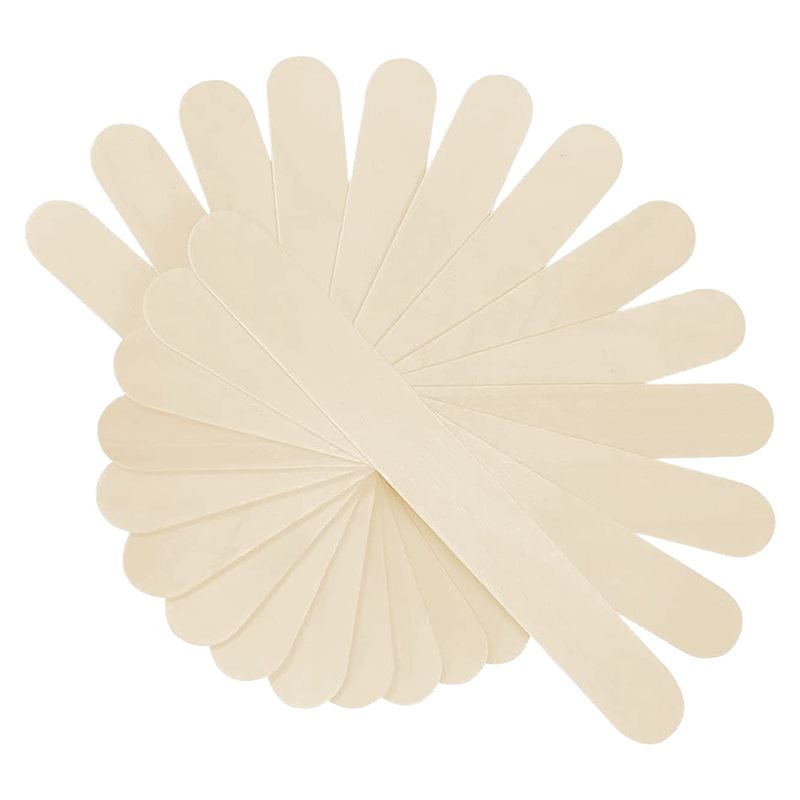 Art Craft Jumbo - DTA4 500Pcs Wooden for Craft Sticks,