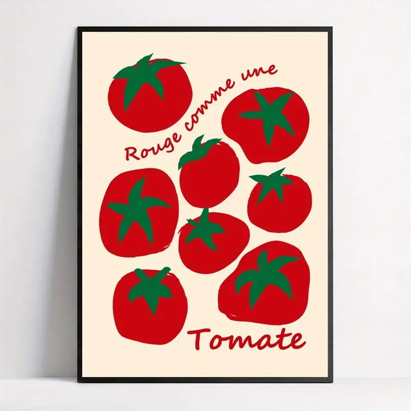 Modern Colorful Red Tomatoes W - Art Craft Kitchen review and price