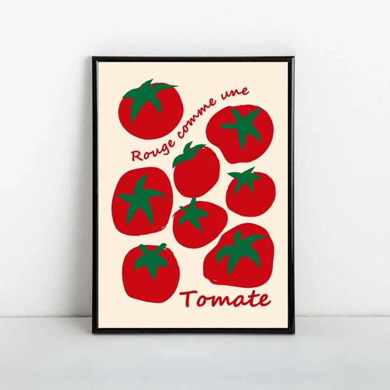Modern Colorful Red Tomatoes W - Art Craft Kitchen review and price