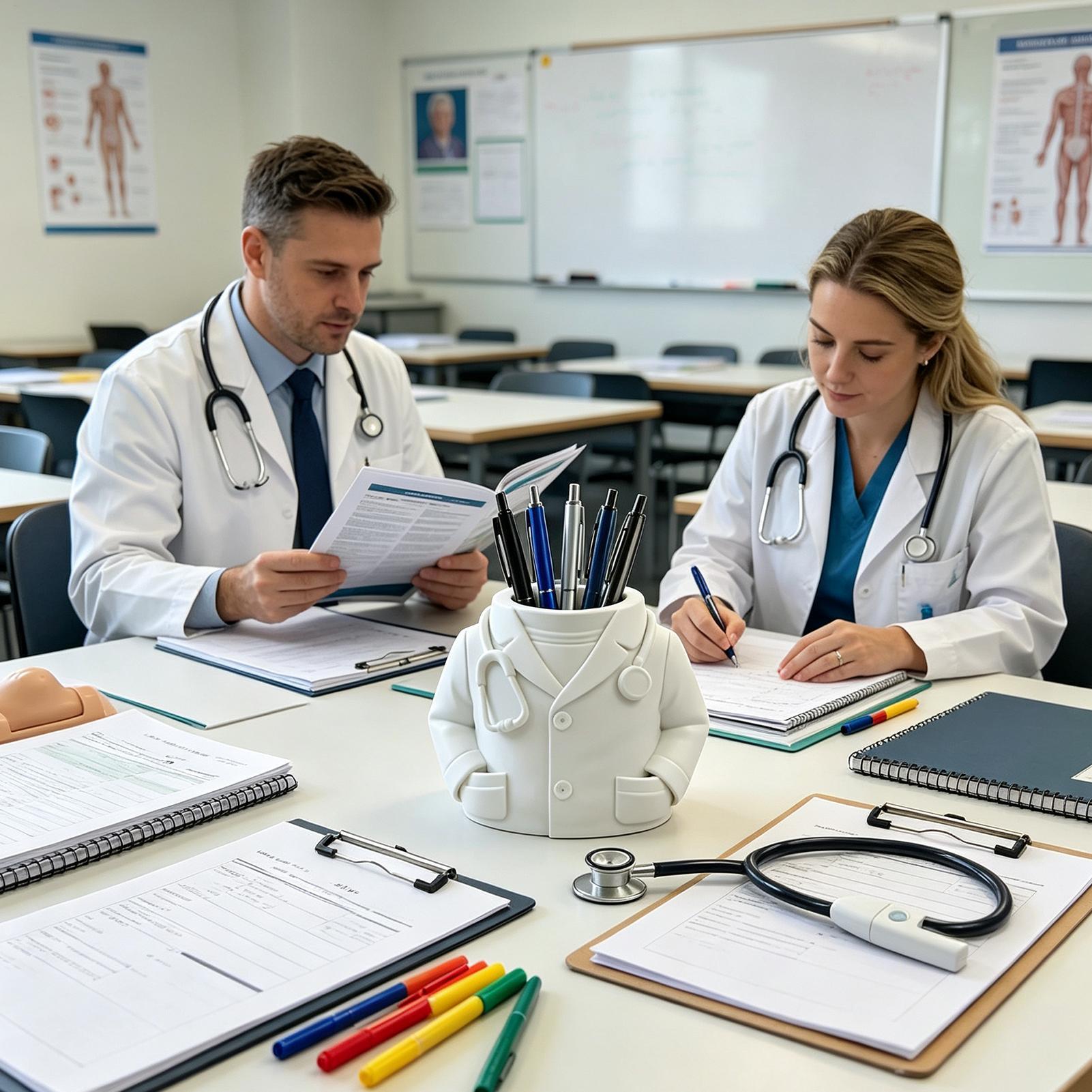 Desktop Art 3D Printed Doctor  - Art Craft Stationery review and price