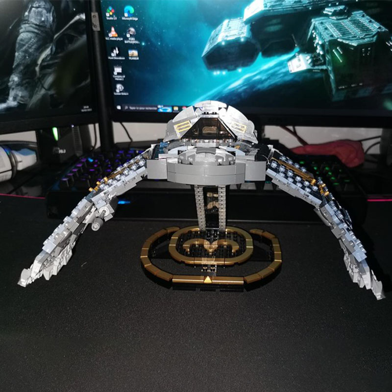 745pcs MOC Space DEATH GLIDER  - Art Craft Ideas For Christmas review and price