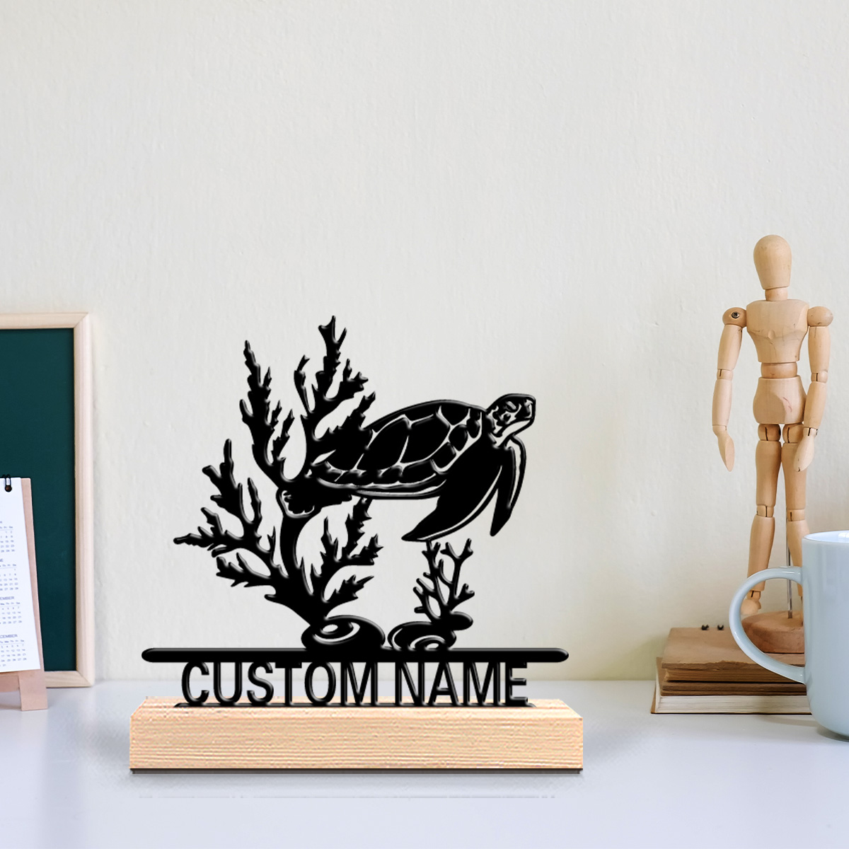 1pc Abstract Sea turtle Custom - Art Craft Us review and price