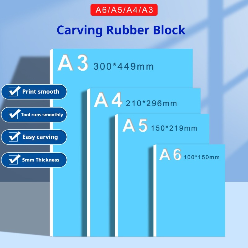 Carving Rubber Block 3mm/5mm A - Lino Printing Block review and price