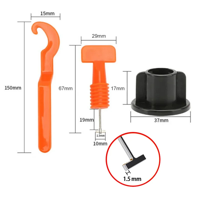 51-204Pcs Floor Tile Leveling  - Mosaic Tile Supply review and price