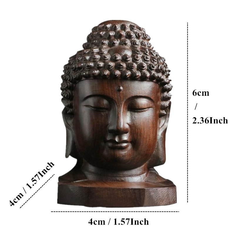 1/2pcs Wooden Sakyamuni Statue - Art Craft India review and price