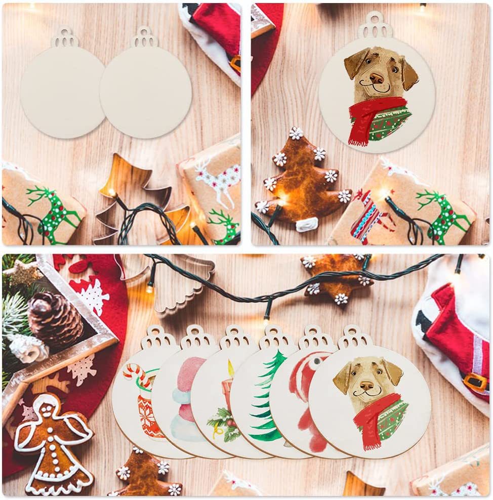 10/20/50Pcs DIY Wooden Christm - Art And Craft For Xmas review and price