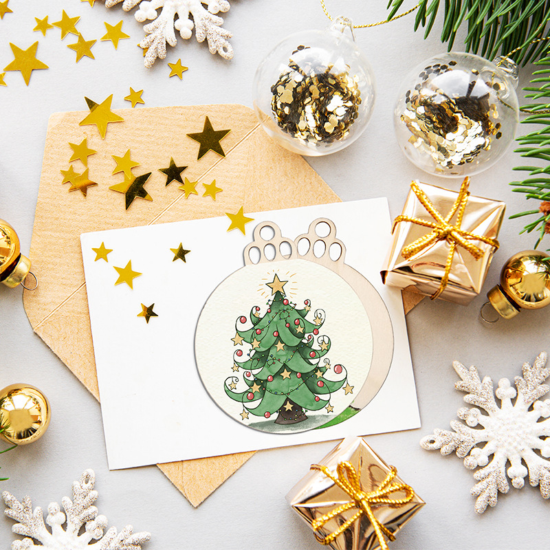 10/20/50Pcs DIY Wooden Christm - Art And Craft For Xmas review and price