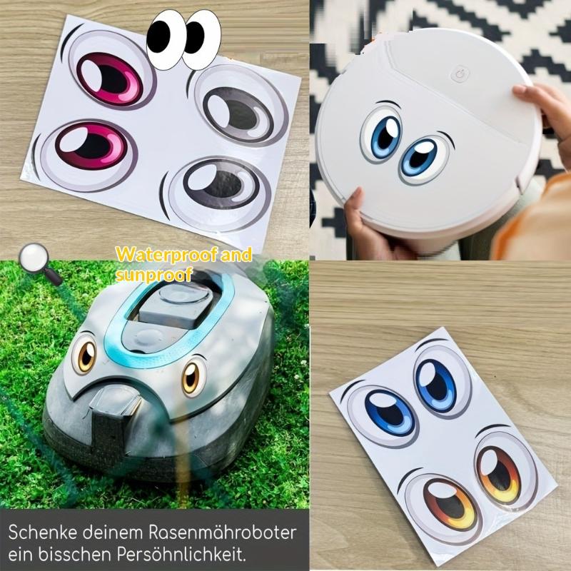 Robot Eye Stickers Easy Peel 1 - Art Craft Class review and price