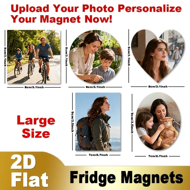Custom Photo Fridge Magnet 2D  - Art Craft Kitchen review and price