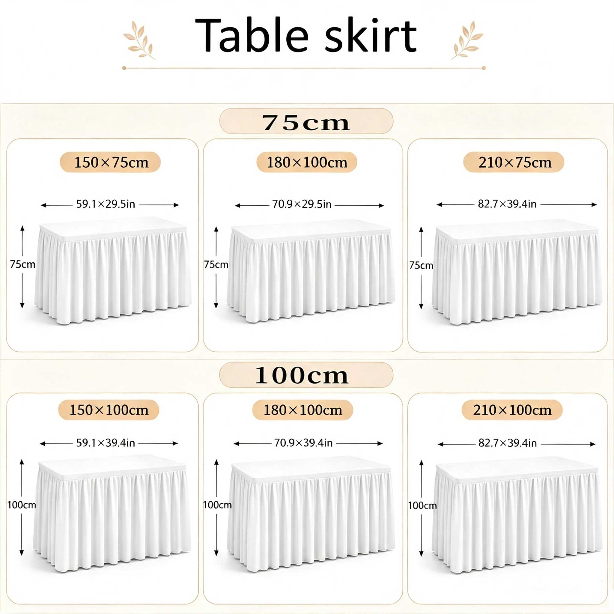 1 tablecloth table skirt, crea - Art Craft Class review and price