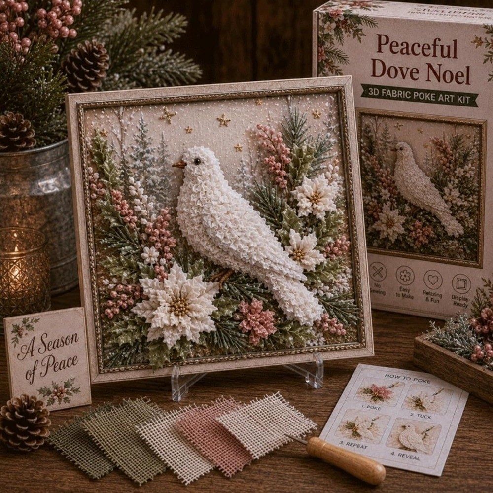 No Sewing Christmas Poke Art E - Art And Craft For Xmas review and price
