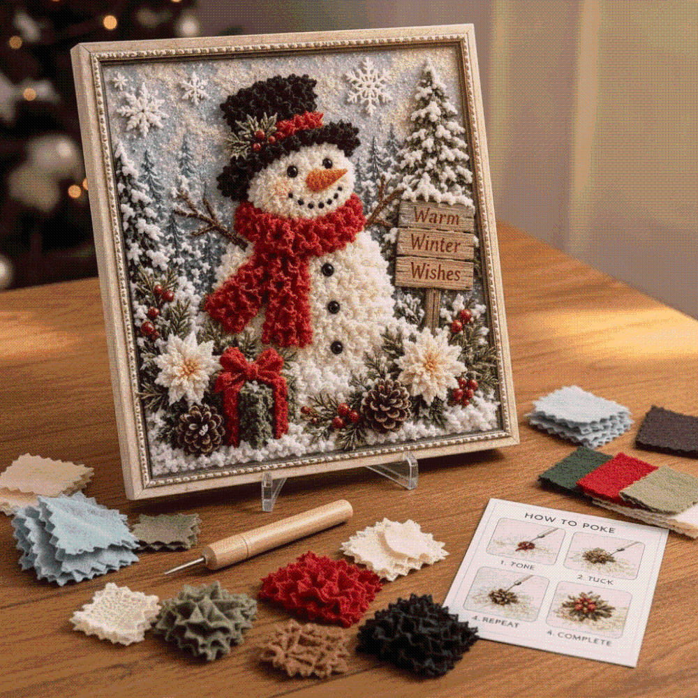 No Sewing Christmas Poke Art E - Art And Craft For Xmas review and price