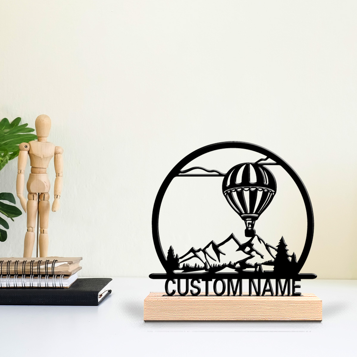 1pc Hot air balloon Customized - Art Craft Us review and price