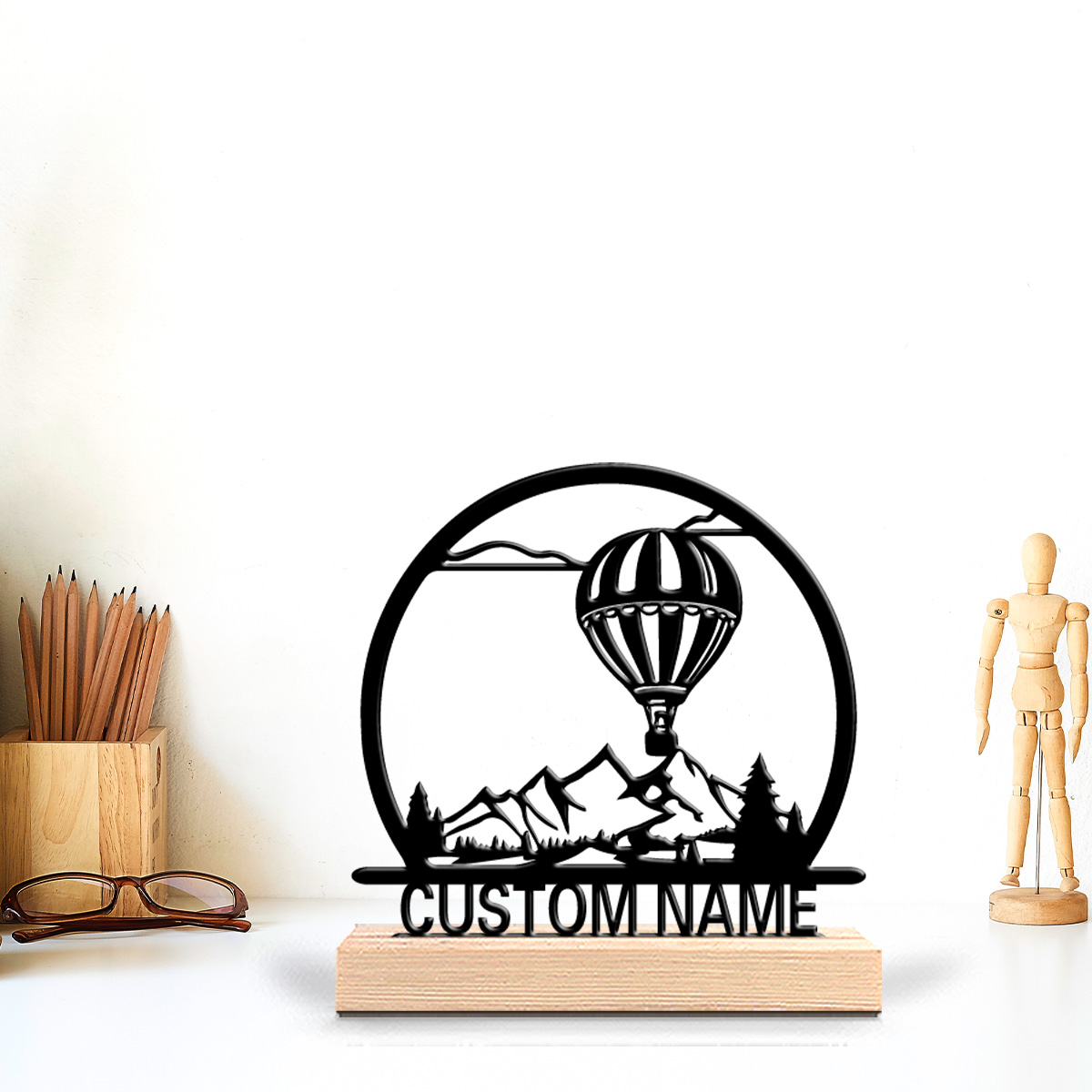 1pc Hot air balloon Customized - Art Craft Us review and price
