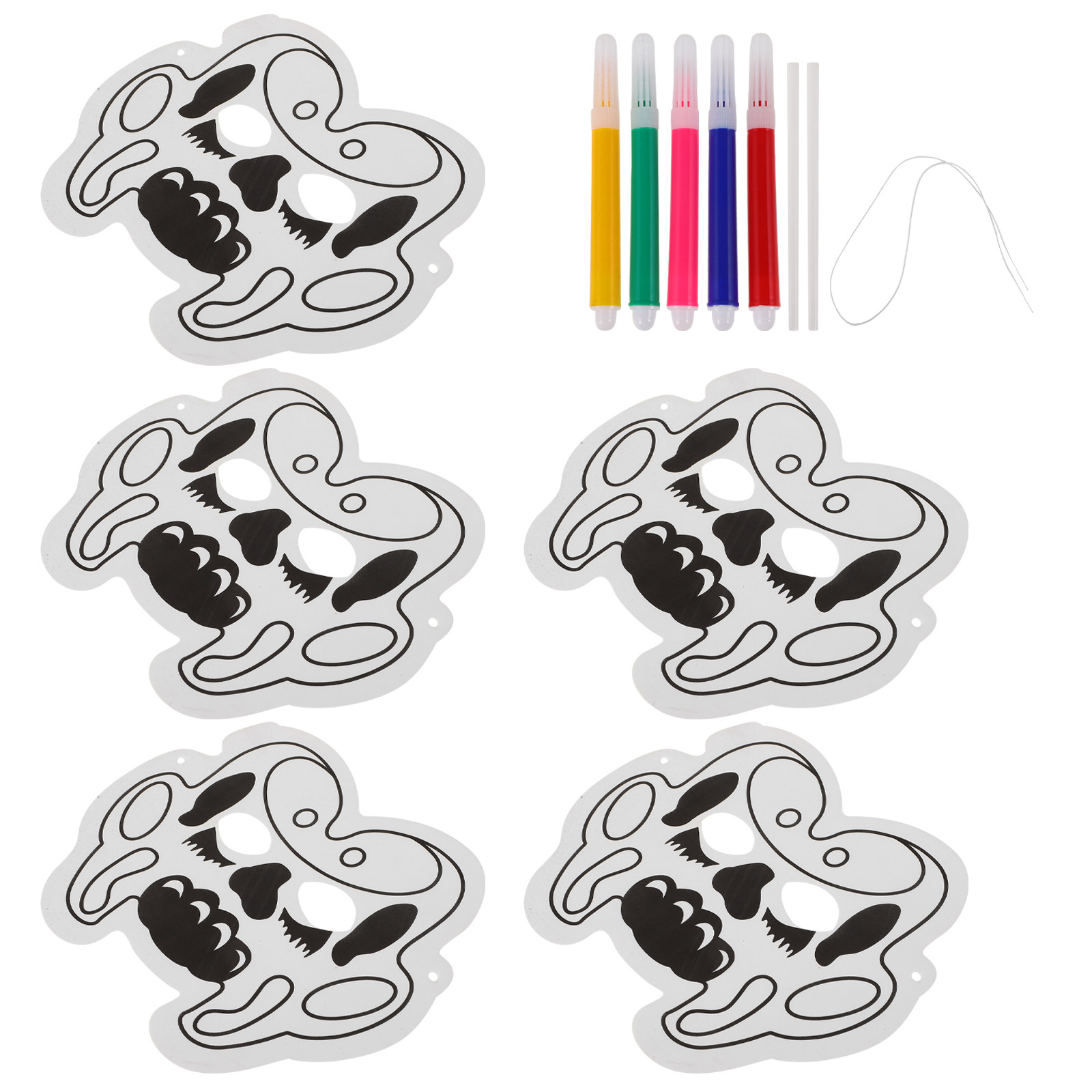 1Set DIY Graffiti Balloon Mask - Art Craft Class review and price