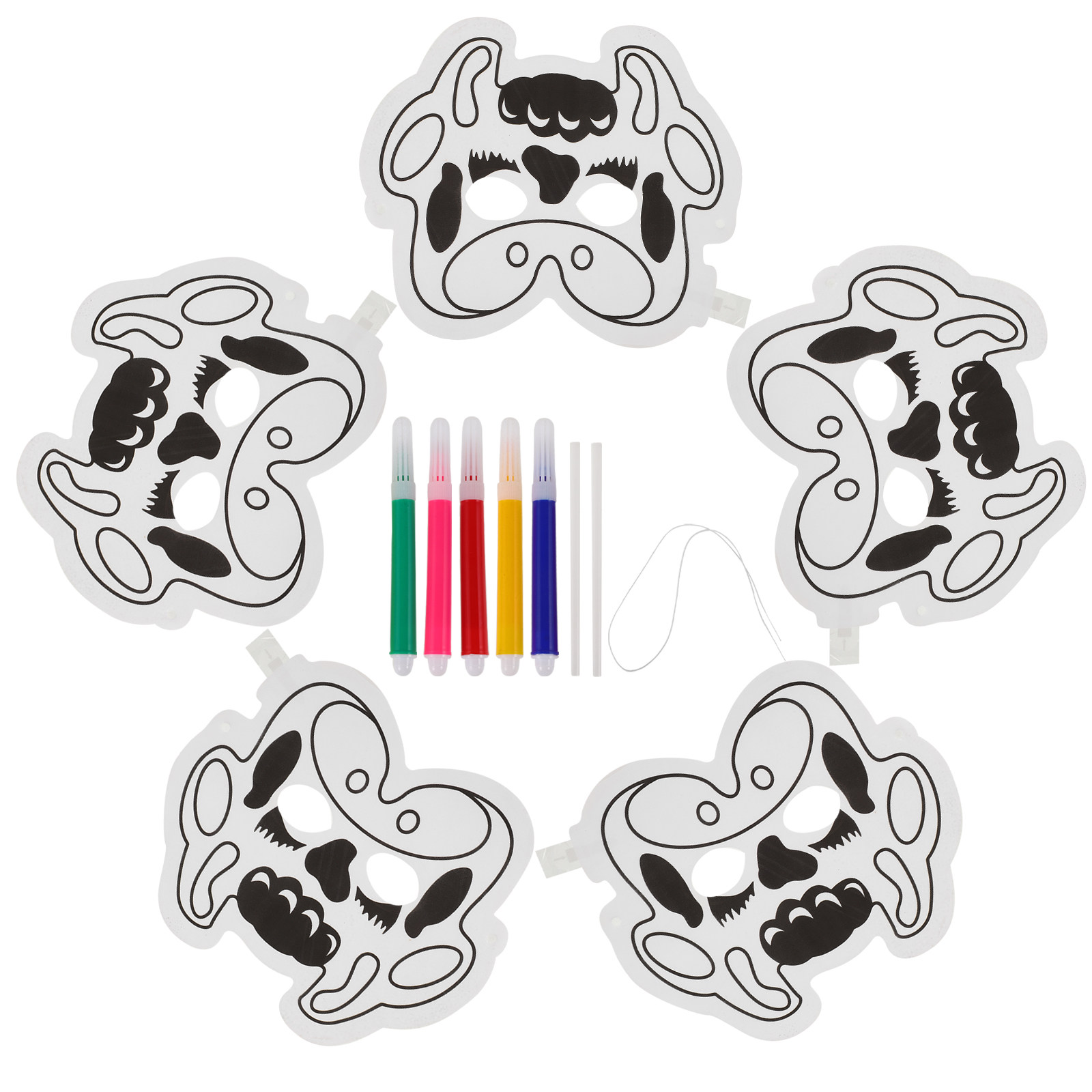 1Set DIY Graffiti Balloon Mask - Art Craft Class review and price