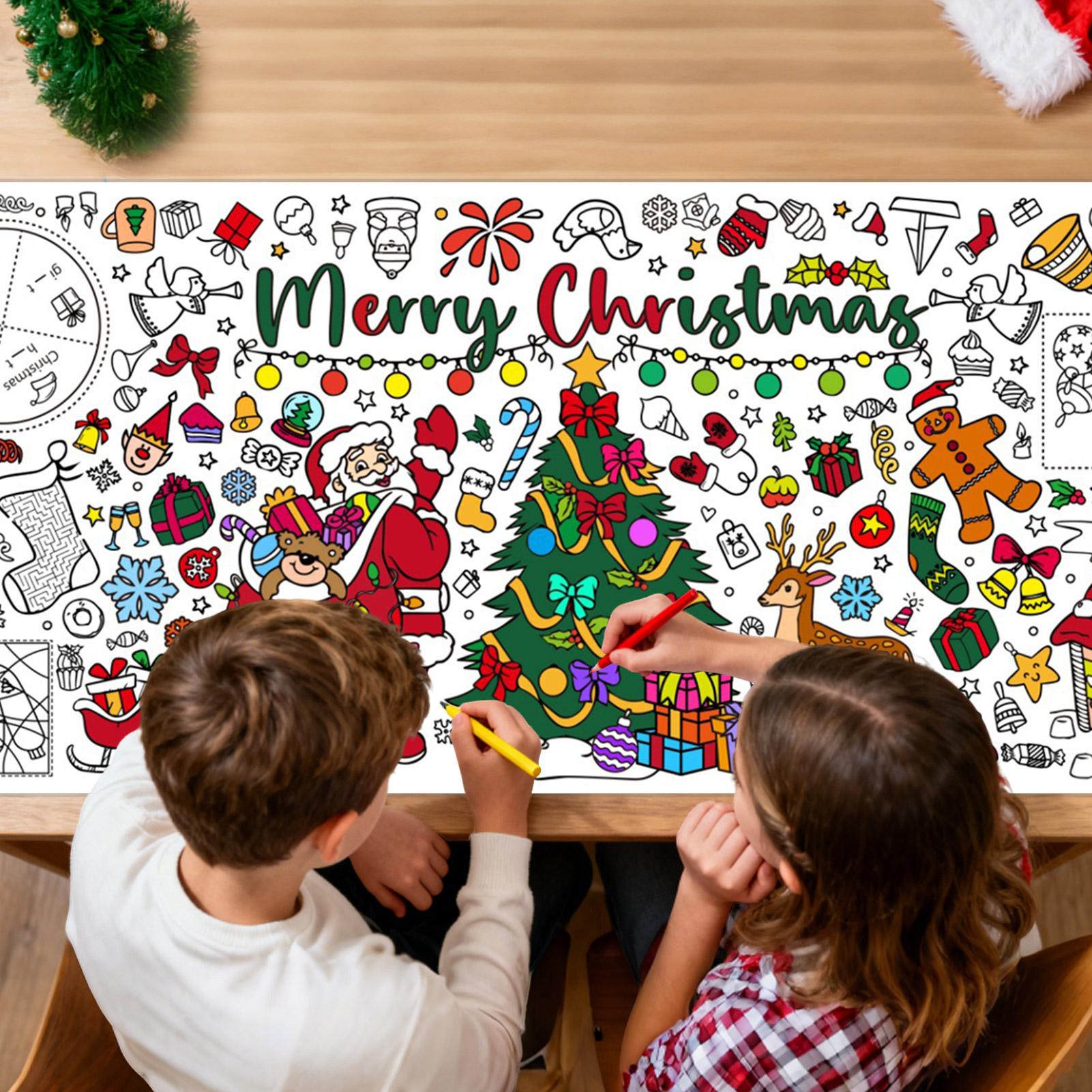 Xmas Giant Coloring PosterBlan - Art And Craft For Xmas review and price