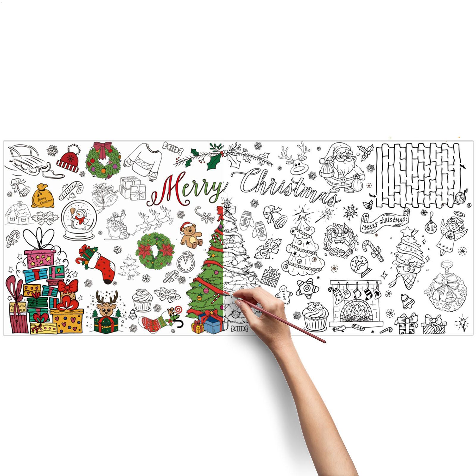 Xmas Giant Coloring PosterBlan - Art And Craft For Xmas review and price
