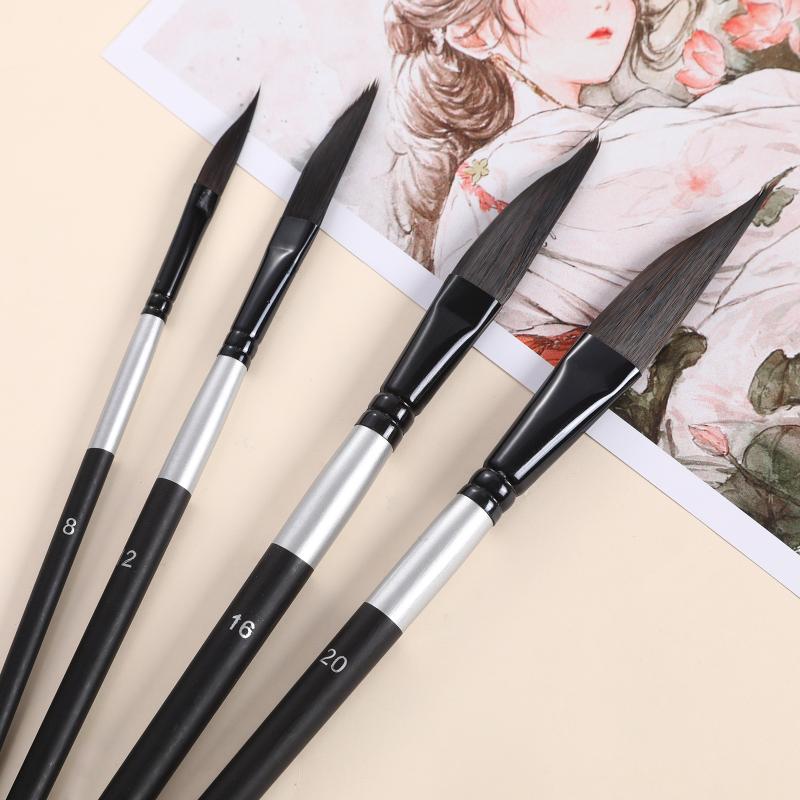 4pcs Pull Wire Paint Brush Set - Art Craft Class review and price