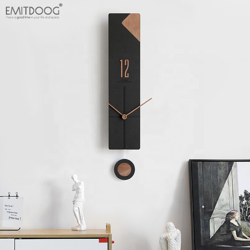 Black Pendulum  Wall Clock Bed - Art Craft India review and price
