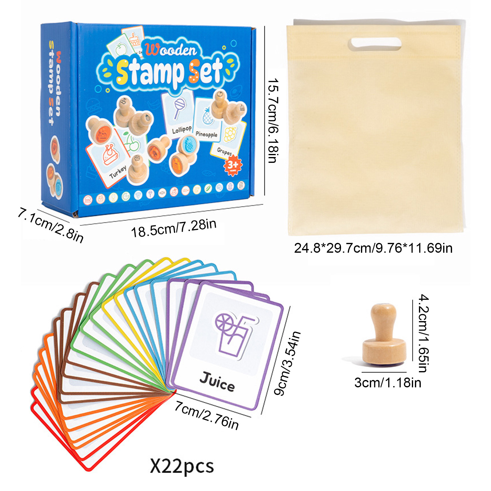 Natural Wood Stampers for Pres - Art And Craft Vegetable review and price