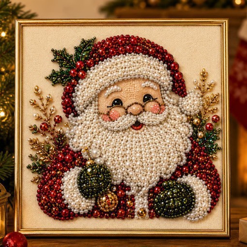Christmas 3D Pearl Art DIY Kit - Art And Craft For Xmas review and price
