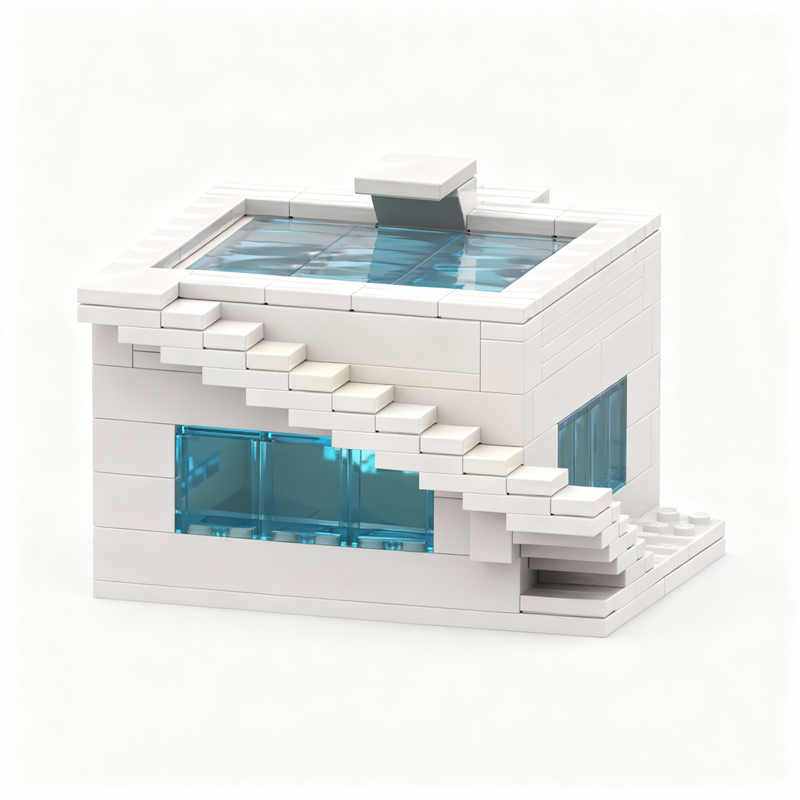 193pcs MOC Outdoor Small Swimm - Art Craft Ideas For Christmas review and price