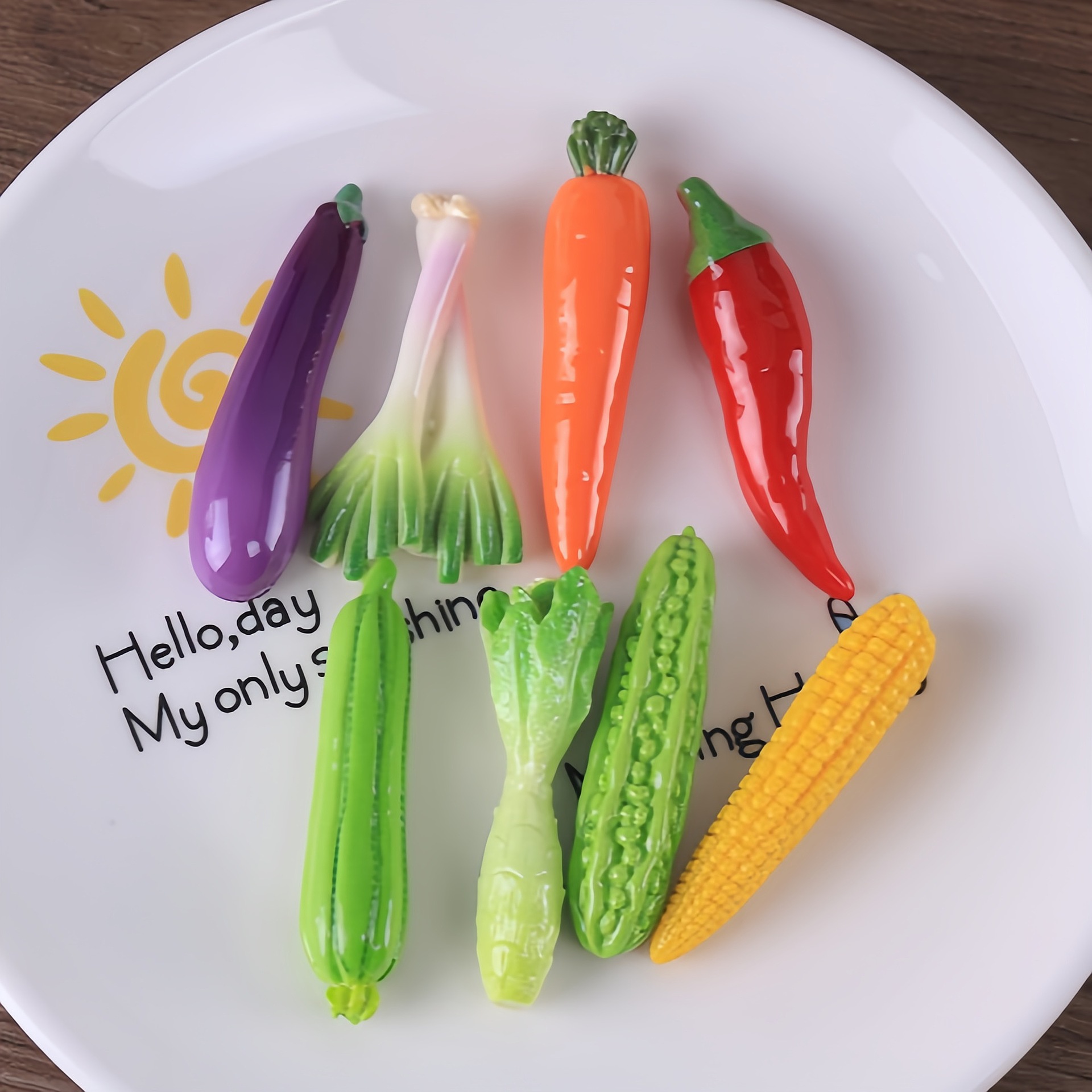 10Pcs Artificial Vegetable Fla - Art And Craft Vegetable review and price