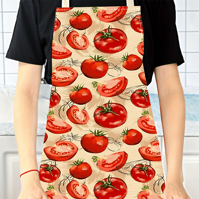 1pc Tomato Apron Red Vegetable - Art And Craft Vegetable review and price