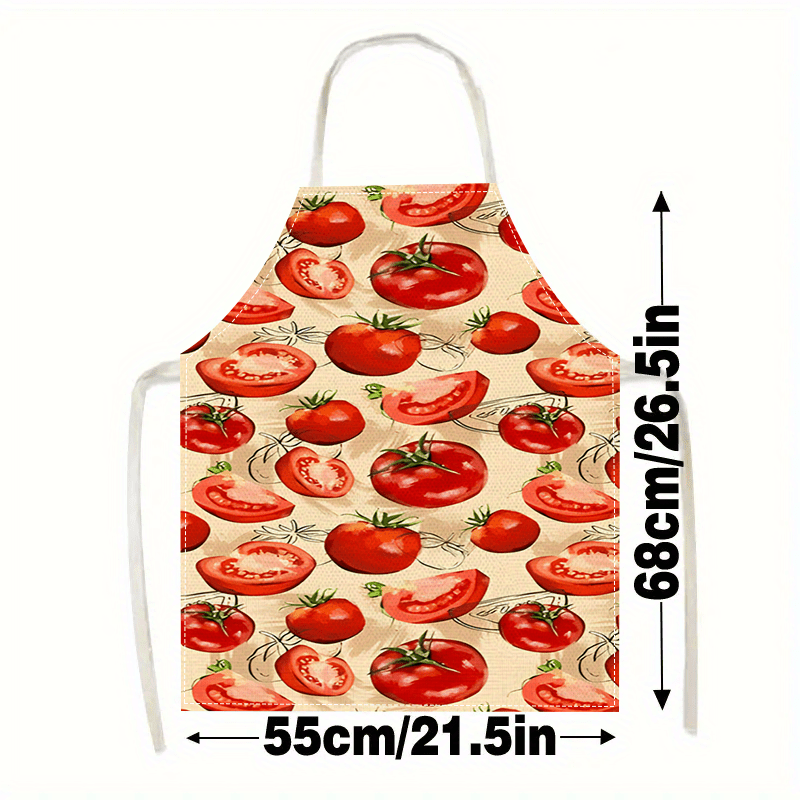 1pc Tomato Apron Red Vegetable - Art And Craft Vegetable review and price