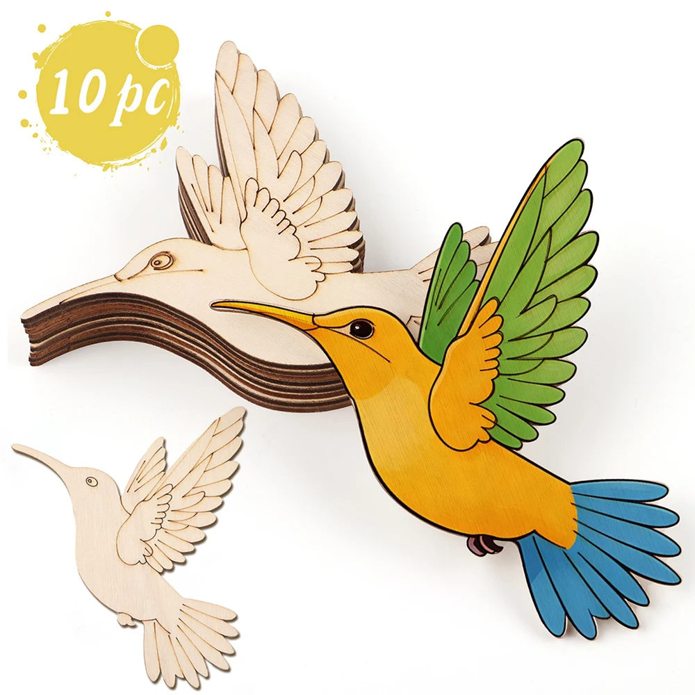 10pcs Unfinished Wood Animal B - Art Craft Us review and price
