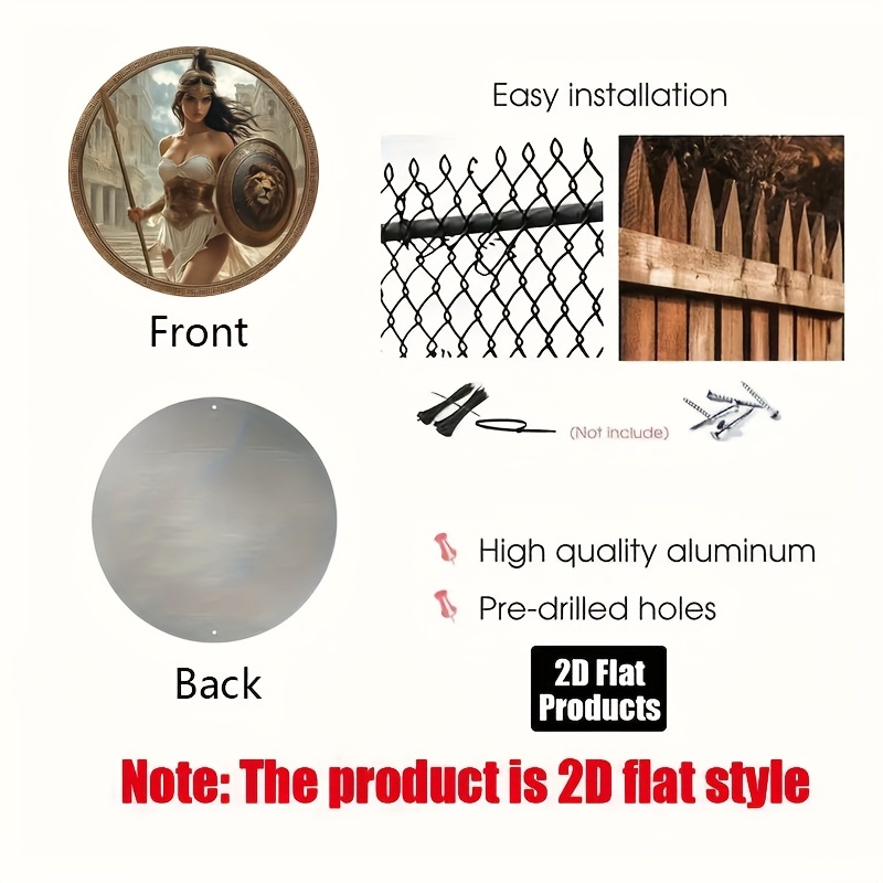 Vintage Greek Warrior Round Al - Art Craft Kitchen review and price