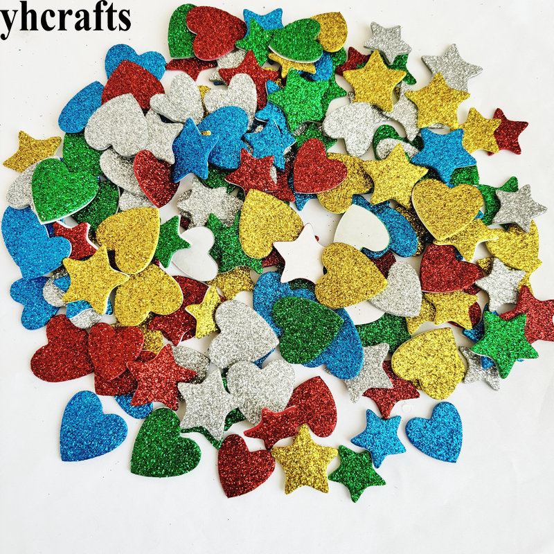 150PCS/LOT.Glitter star and he - Art And Craft For Xmas review and price