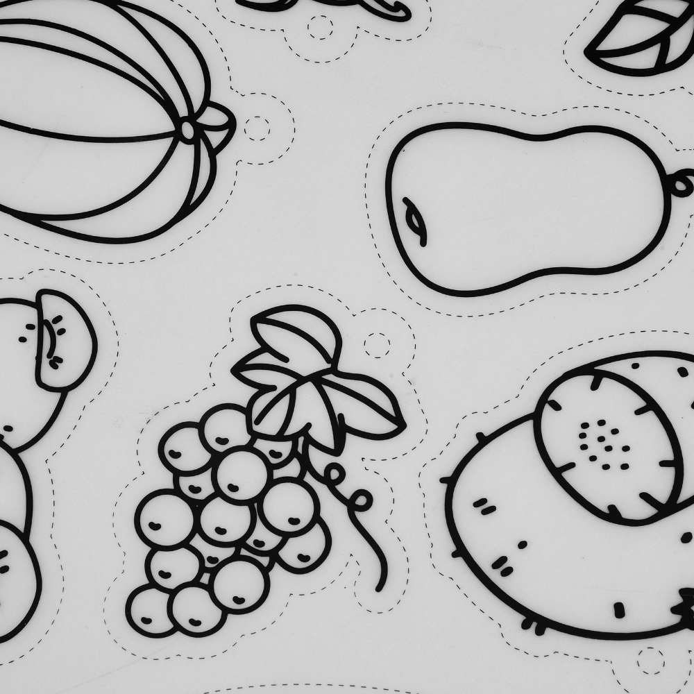 8pcs Fruit Vegetable Pattern H - Art And Craft Vegetable review and price