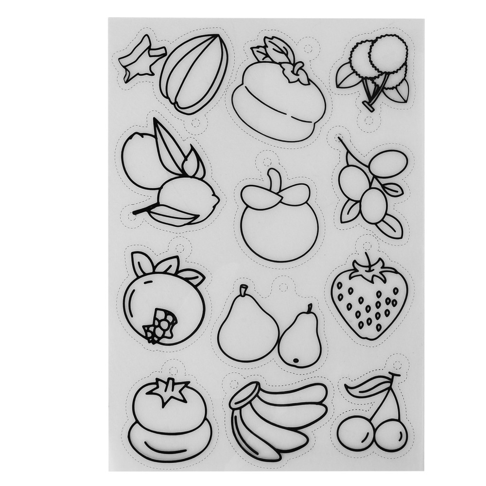 8pcs Fruit Vegetable Pattern H - Art And Craft Vegetable review and price