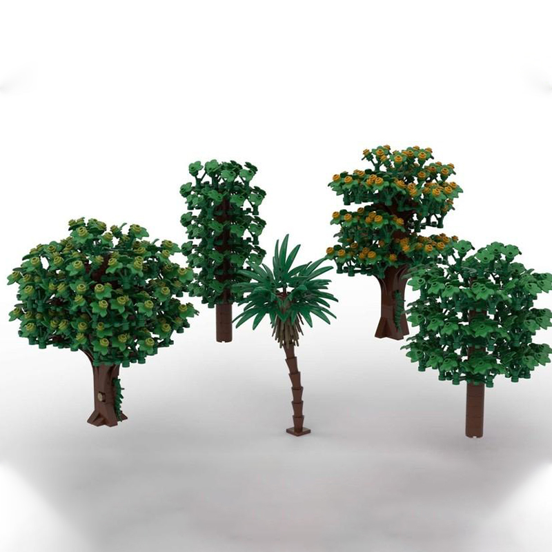2076pcs MOC Tree Pack City Mod - Art Craft Ideas For Christmas review and price