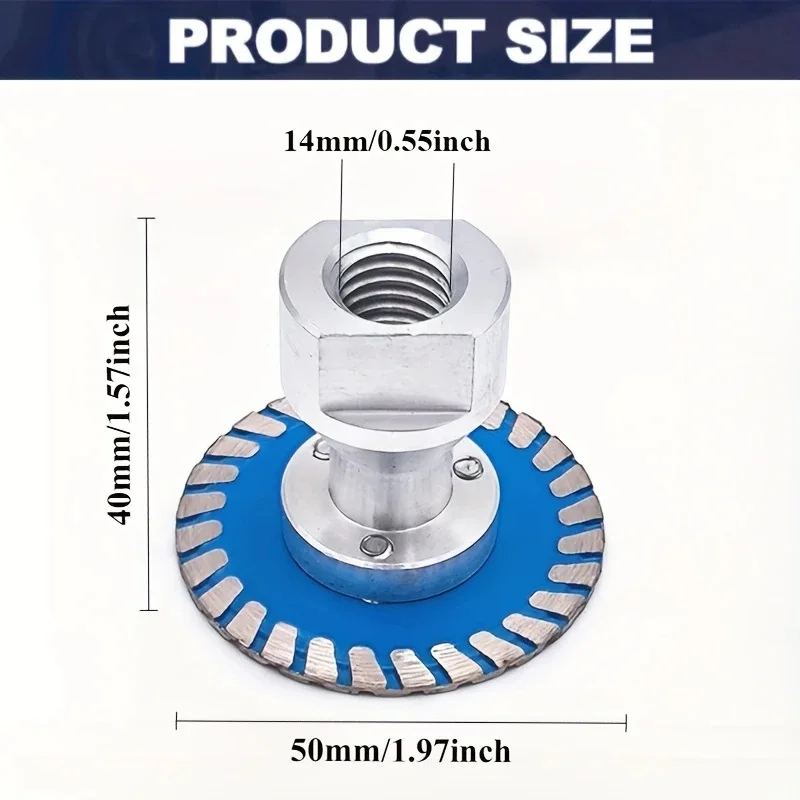 1 PC M14 Flange Diamond Cuttin - Mosaic Tile Supply review and price