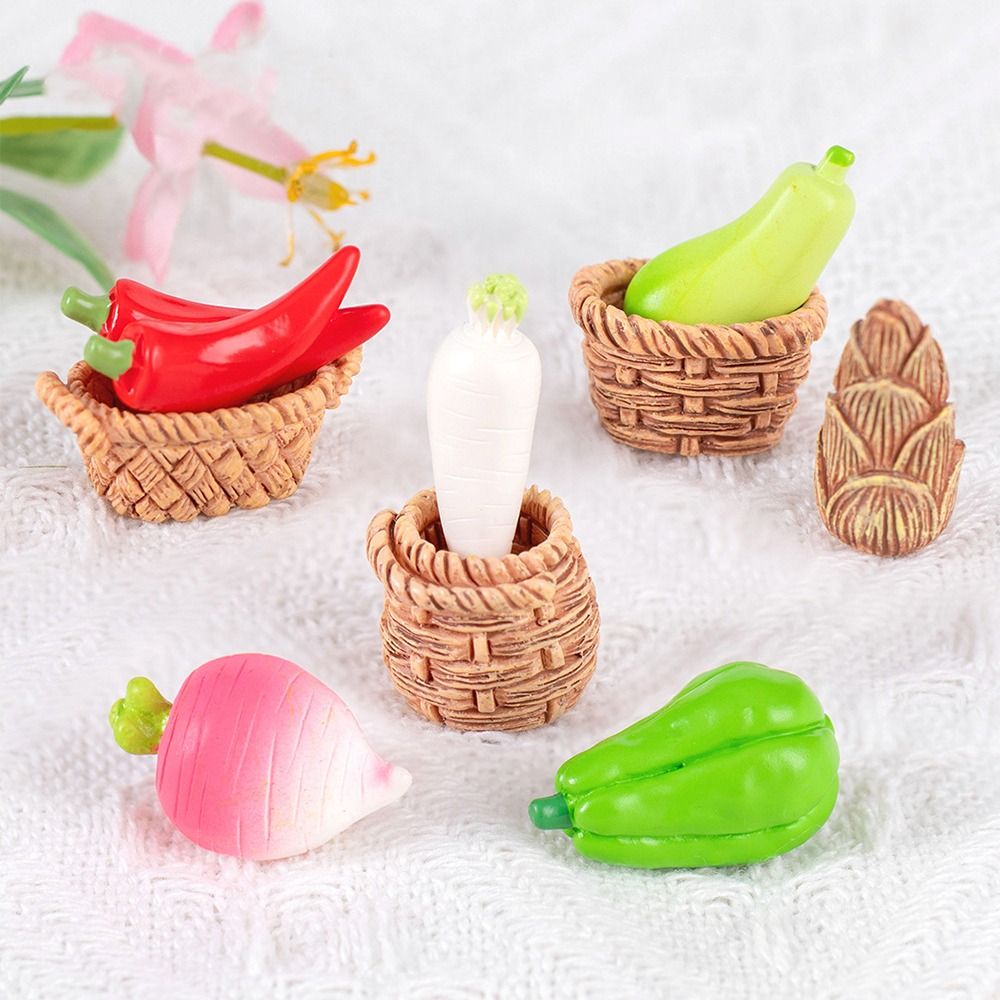 Cute Vegetable Figurines Minia - Art And Craft Vegetable review and price