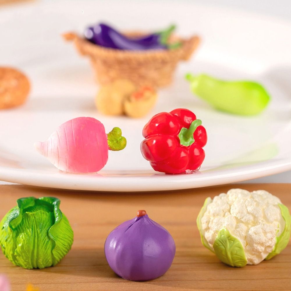 Cute Vegetable Figurines Minia - Art And Craft Vegetable review and price