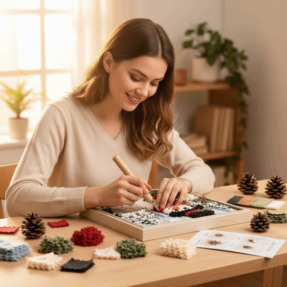 No Sewing Christmas Poke Art E - Art And Craft For Xmas review and price