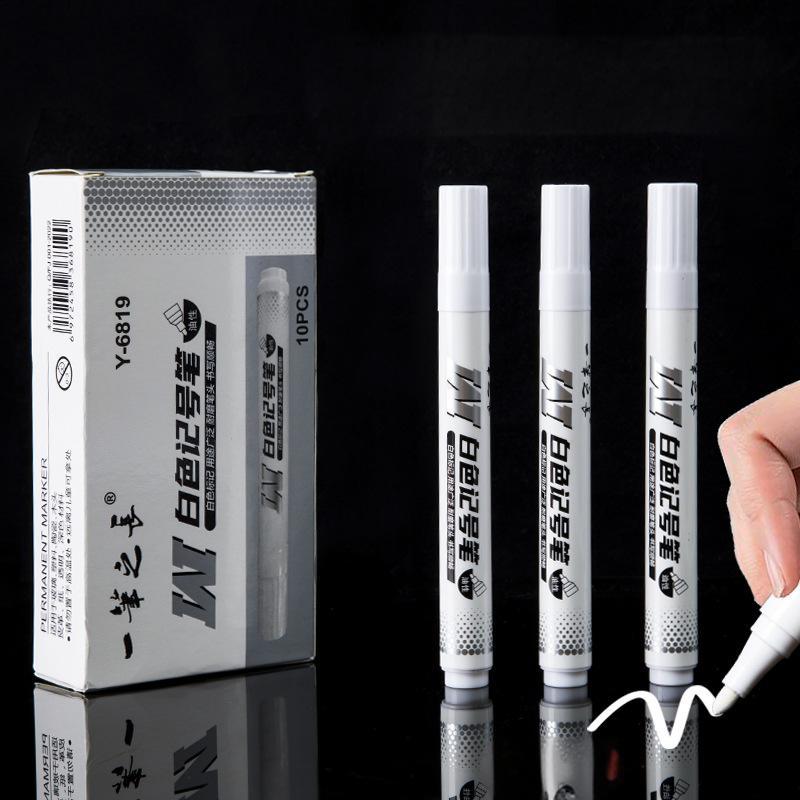 10pcs/Box White Marker Pens 2. - Art Craft Jumbo review and price