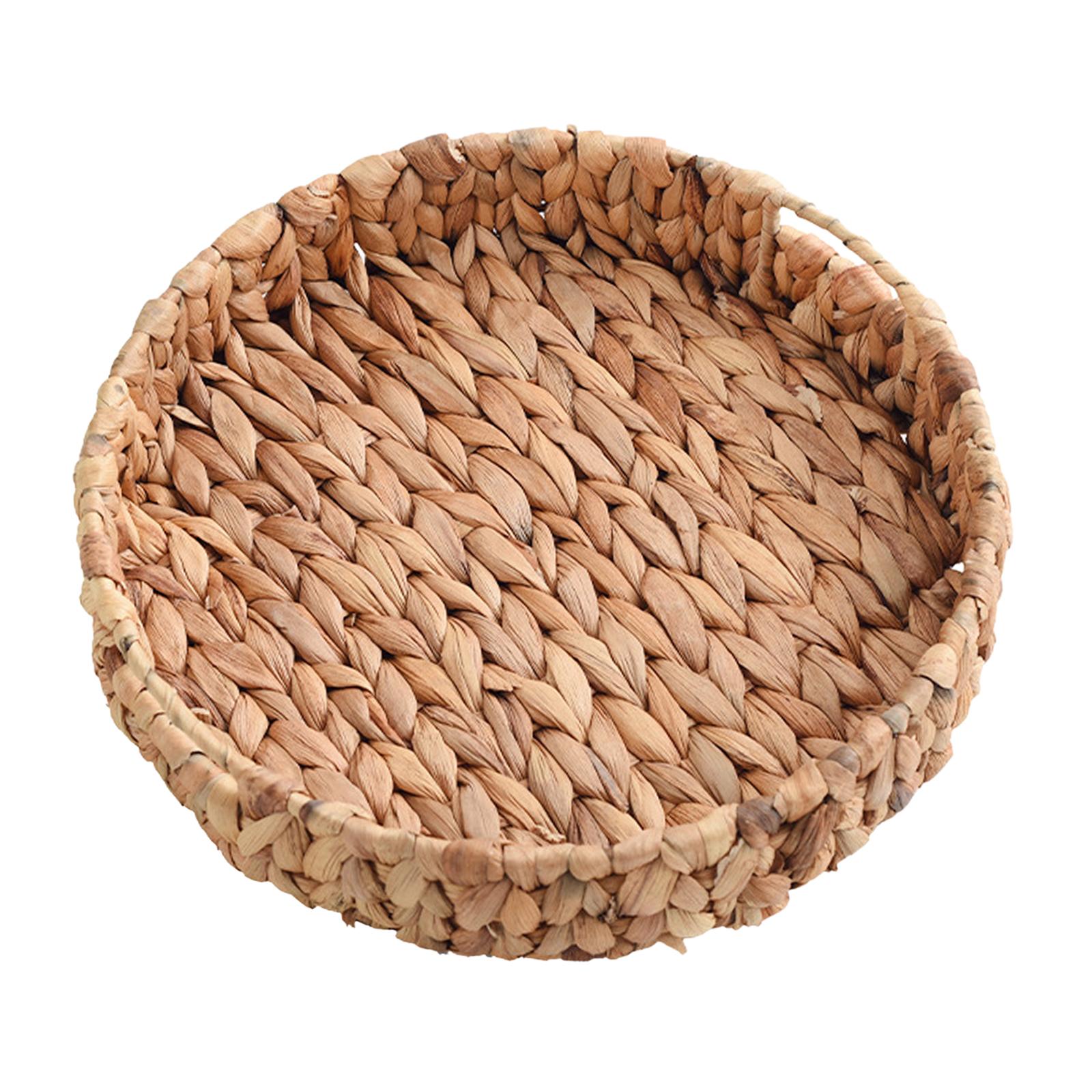 Grass Weaving Tray Wicker Frui - Art And Craft Vegetable review and price