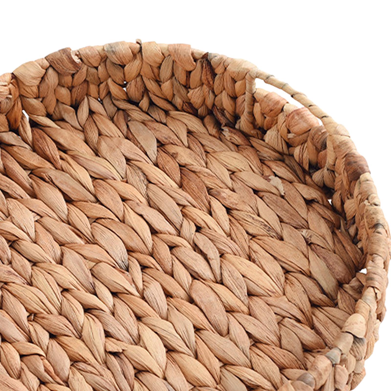 Grass Weaving Tray Wicker Frui - Art And Craft Vegetable review and price