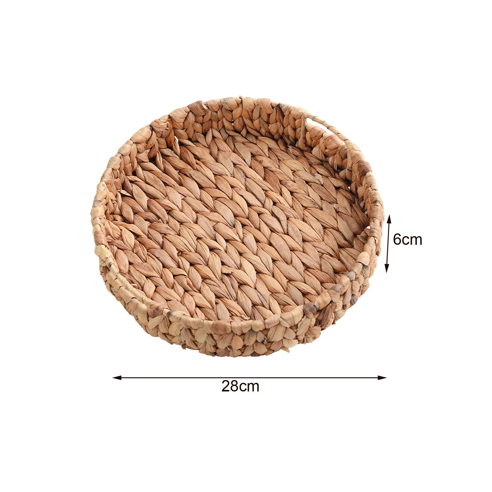 Grass Weaving Tray Wicker Frui - Art And Craft Vegetable review and price