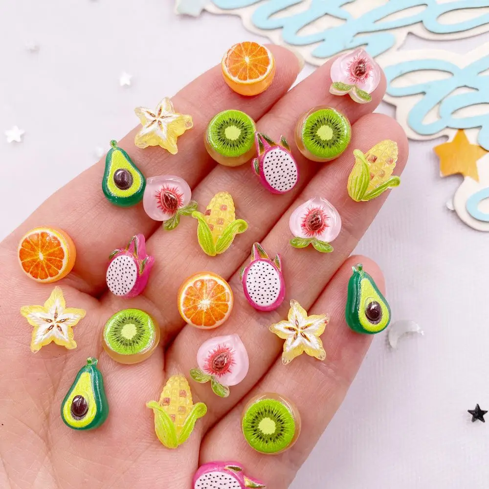 50PCS Resin Cute Mini Colorful - Art And Craft Vegetable review and price