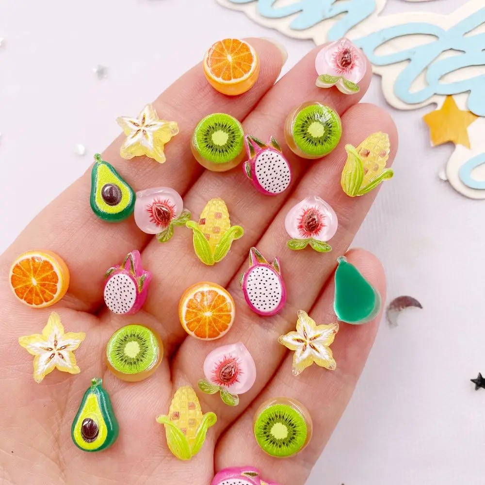 50PCS Resin Cute Mini Colorful - Art And Craft Vegetable review and price